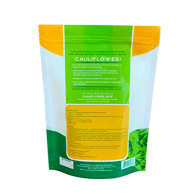 河北米粒-工厂直销定制Logo塑料自立干果袋低起订量