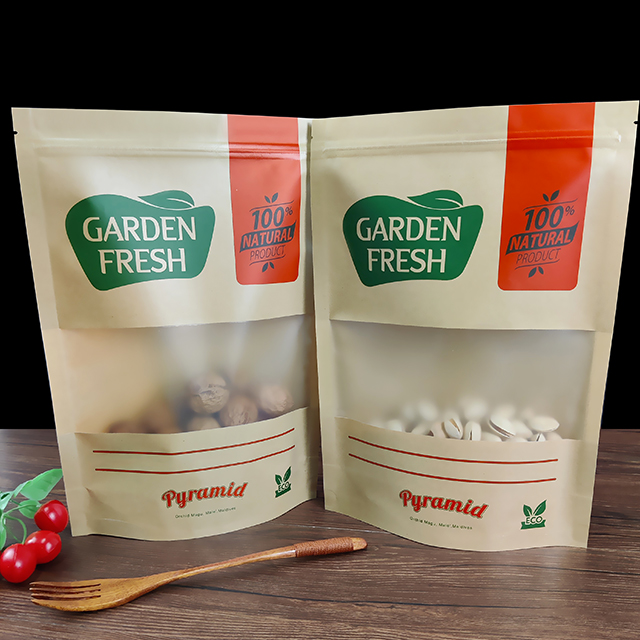 Dried Fruit Kraft Paper Pouch Doypack Factory Supply