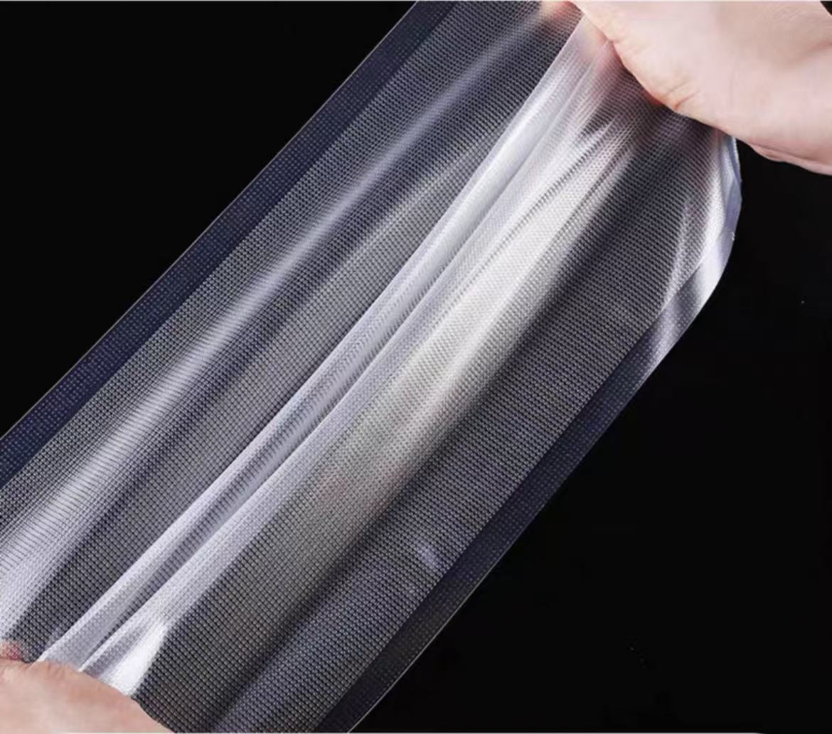 Custom Size Emboss Food Vacuum Bag Storage Bags For Vacuum Sealer, Textured Nylon Vacuum Sealer Bags