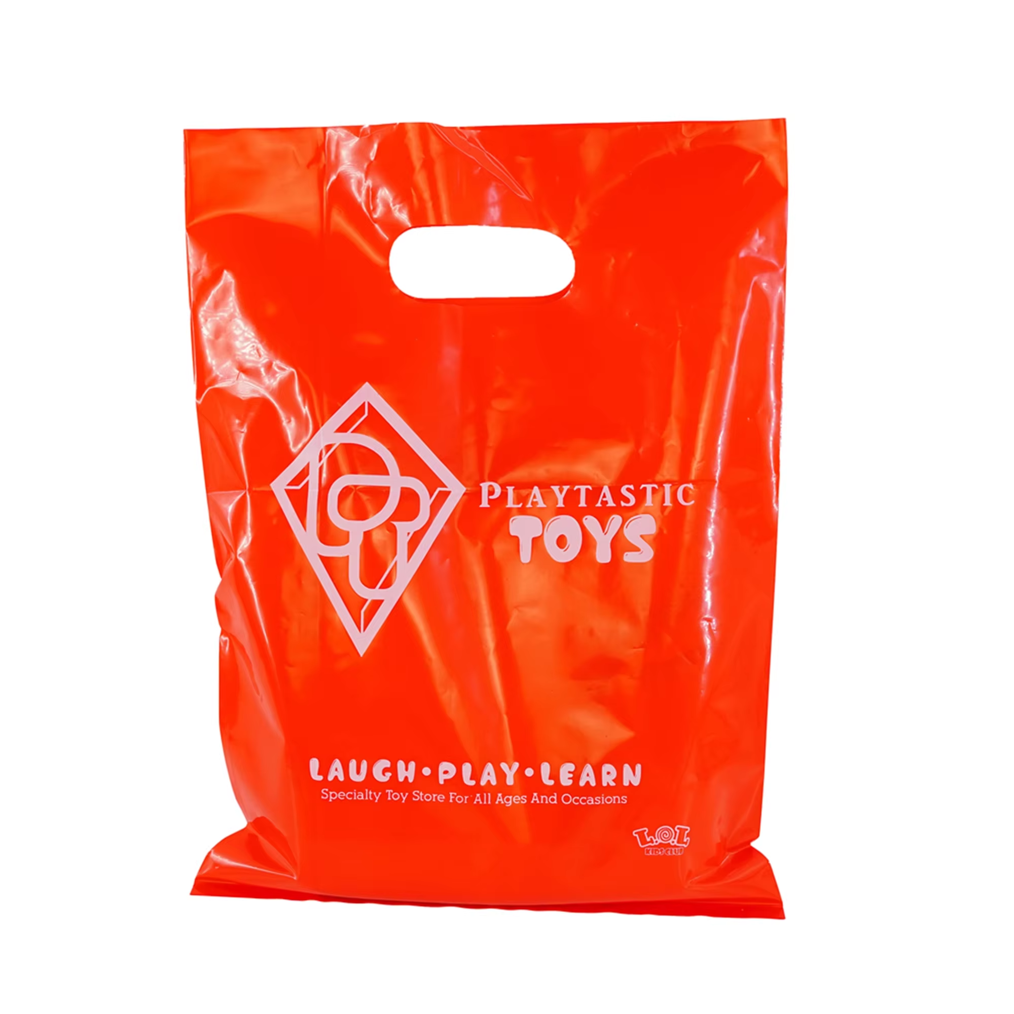 Wholesale Die Cut Eco-Friendly Custom Design Shopping Gravure Printing Plastic Bags With Logo