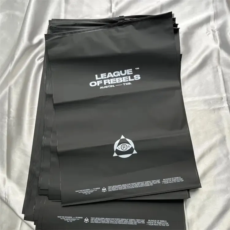 Custom Printing Resealable Self Zip Lock Cloth Packaging Plastic Black Matte Frosted Slider Zipper Bag With Own Logo