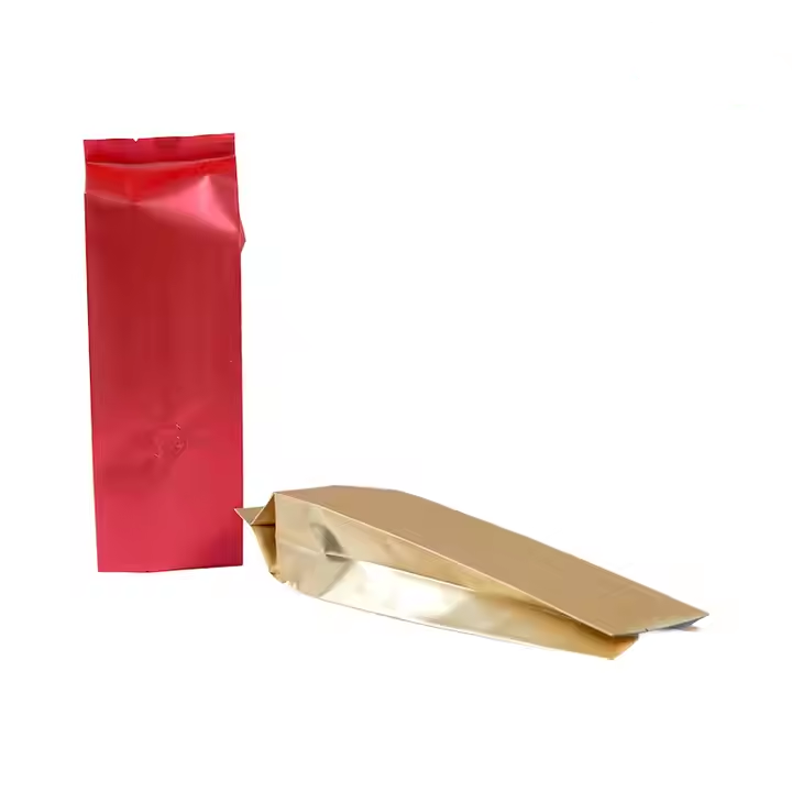 Wholesale High Quality Ziplock Food Packaging Beans with Valve custom Stand Up Pouches Packaging Bags Coffee Bag