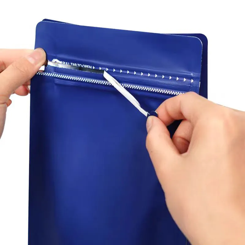 ziplock bags wholesale flat bottom coffee bean packaging bags 250g 500g 1kg biodegradable coffee bean bag with valve