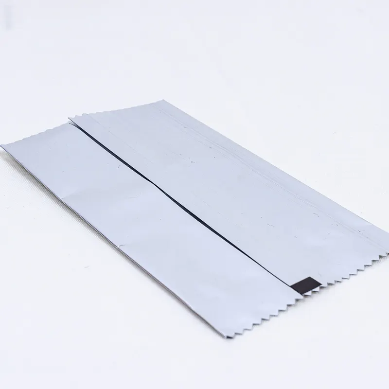 Silver Back Seal Game Card Colorful Printed Toy Aluminum Foil Trading Cards Poker Packaging Bags