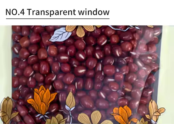 Hebeimili-Casual Food Packaging Bags peanuts Candy Melon Nuts Self-standing Bags