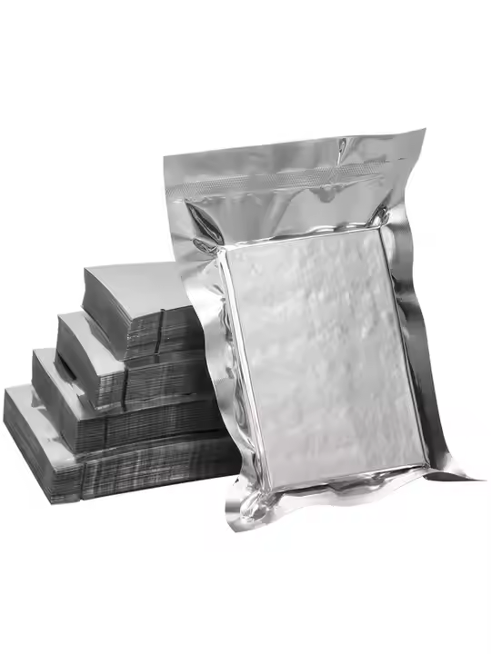 Hebeimili-Aluminum Foil Packs Silver Pouch Side Bags