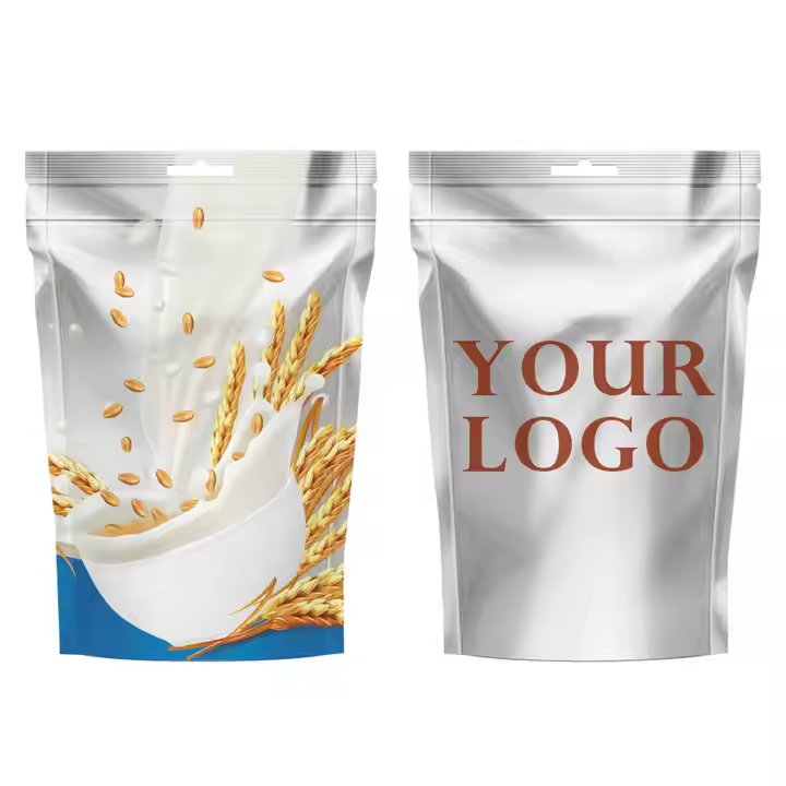 Hebeimili-Customized Zipper Lock Food Packaging Custom Digital Printing Stand up Pouch Bag